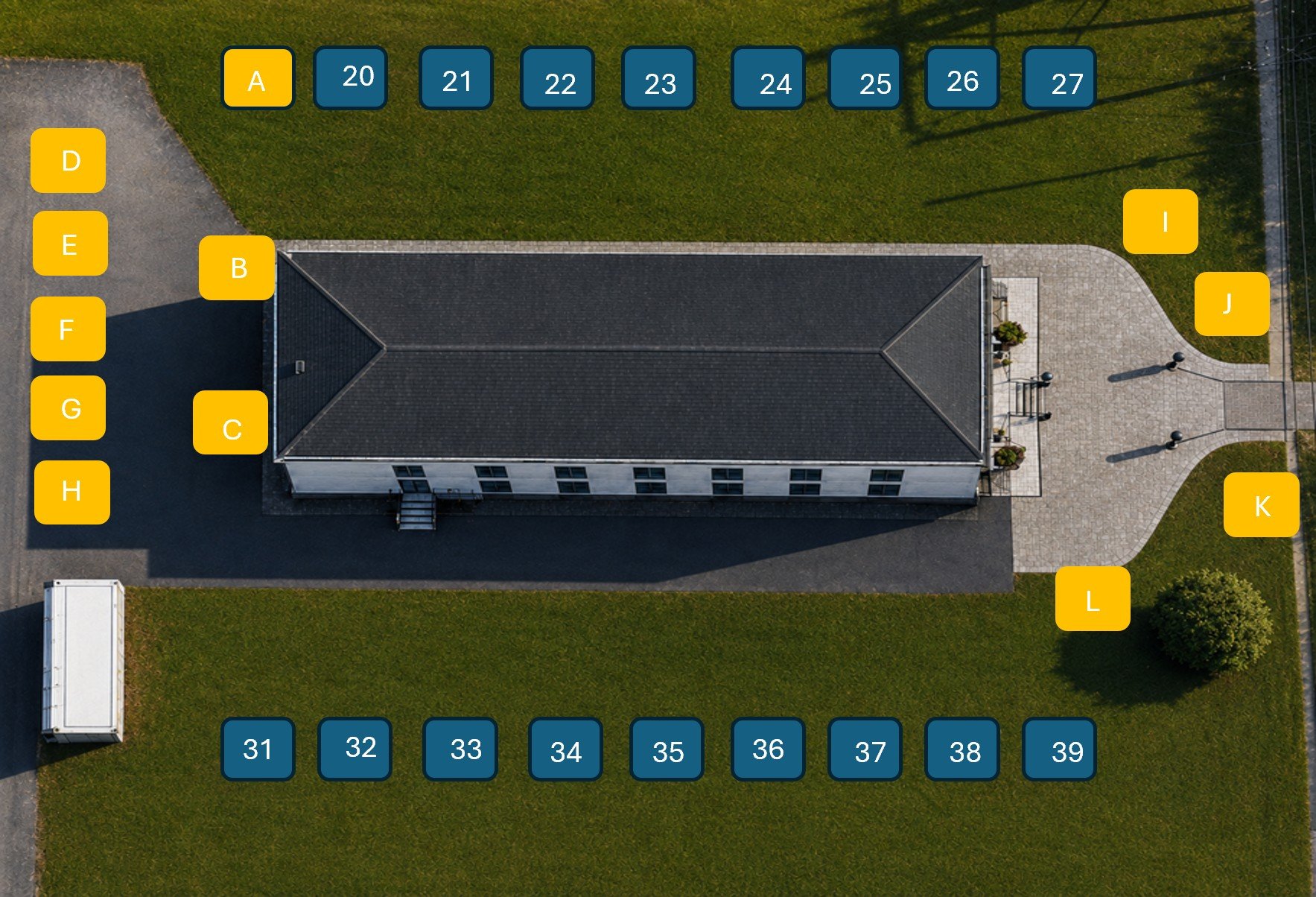 Farmers Market Booth Layout Map